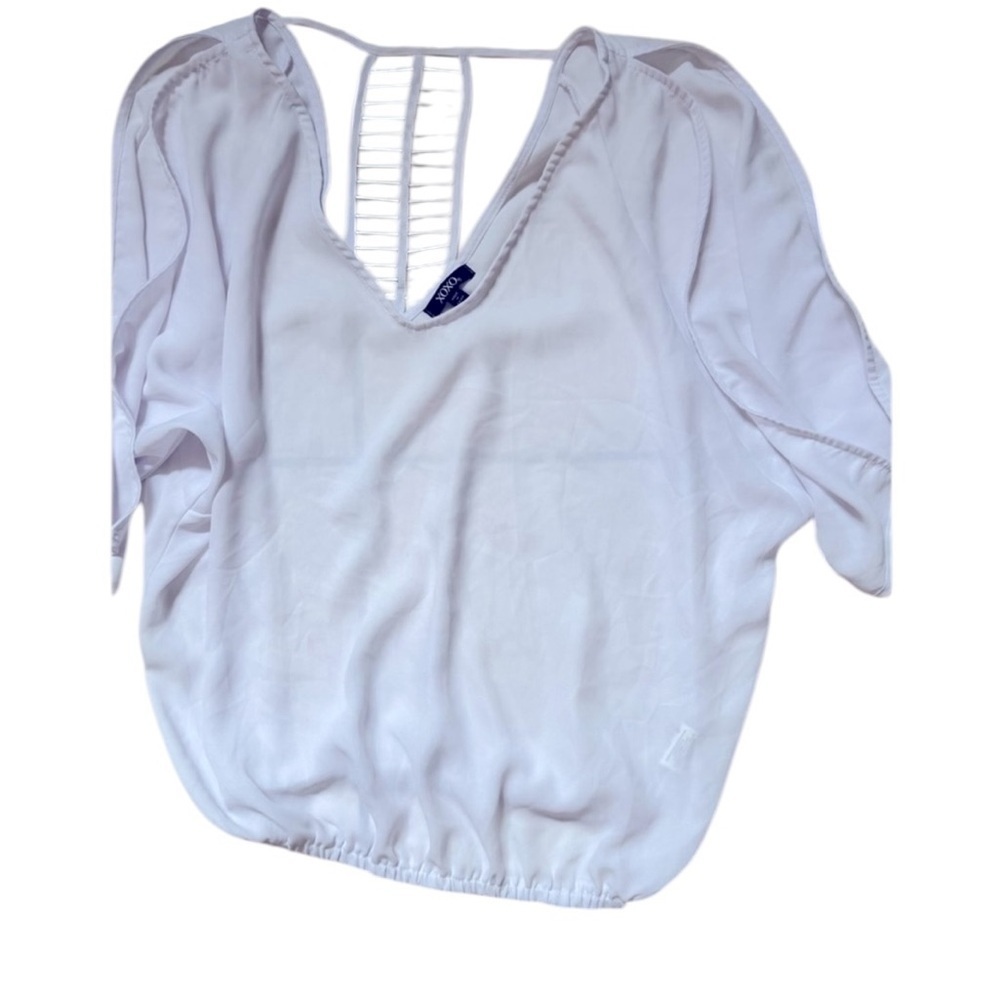 Xoxo blouse , back detail